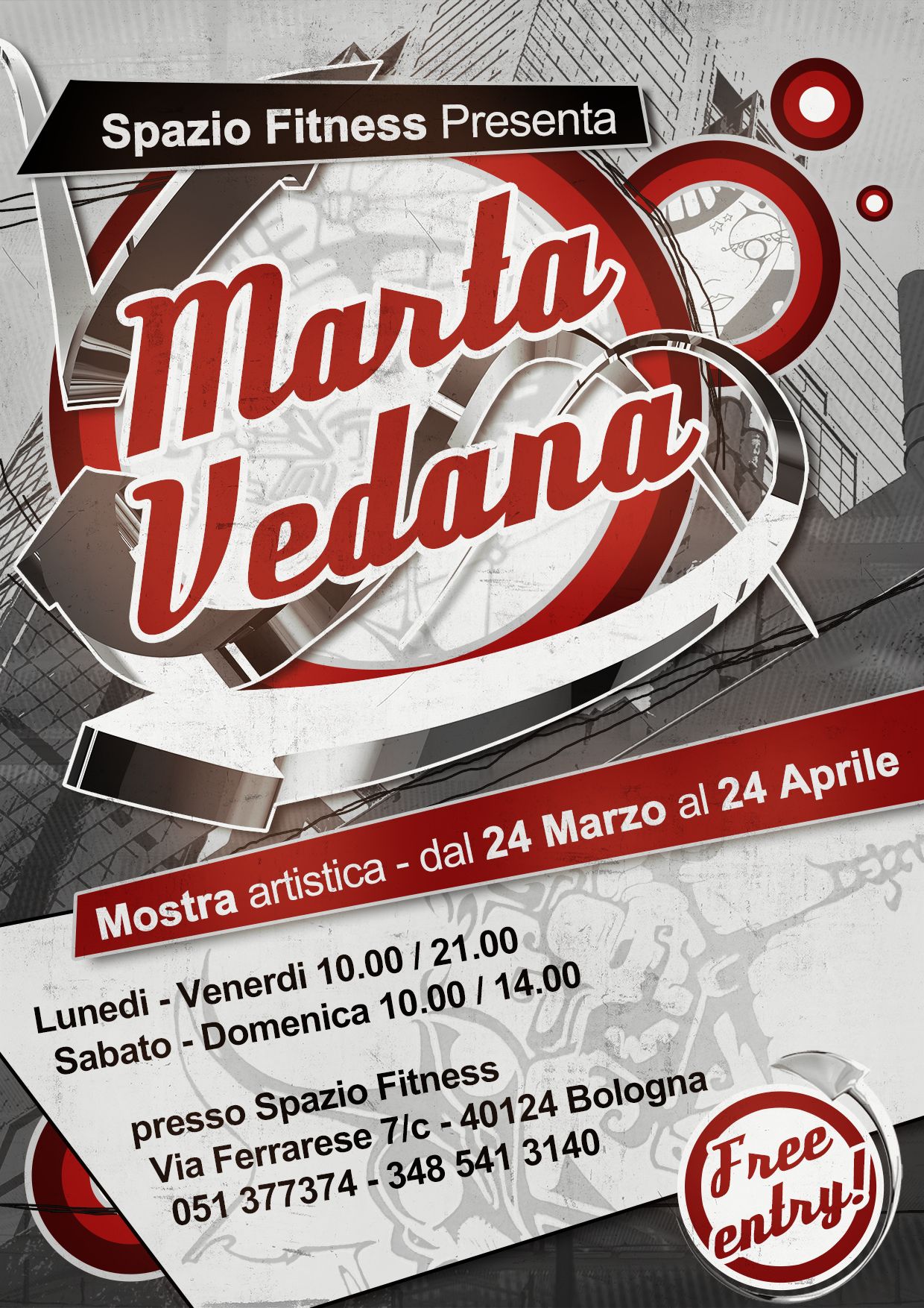 Palestra Spazio Sport presenta Marta Vedana