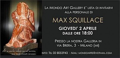 MOSTRA D'ARTE MAX SQUILLACE