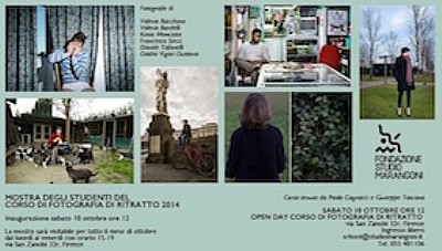 Mostra degli studenti del corso di fotografia di ritratto 2014