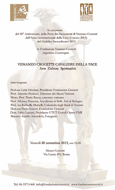 Venanzo Crocetti Cavaliere della Pace