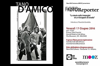 New Old Camera e MOOZ presentano LA STORIA NELLE IMMAGINI DI UN FOTOGRAFO DI STRADA: TANO D#8217;AMICO