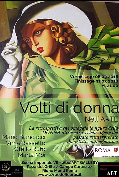 Volti di Donna nell' arte.