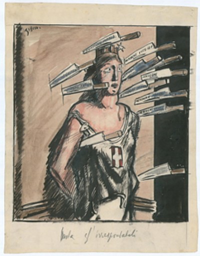 Mario Sironi e le illustrazioni per il popolo d'Italia 1921-1940