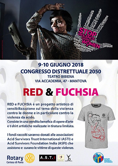 Vesna Pavan presenta le nuove t-shirt del progetto Redamp;Fuchsia