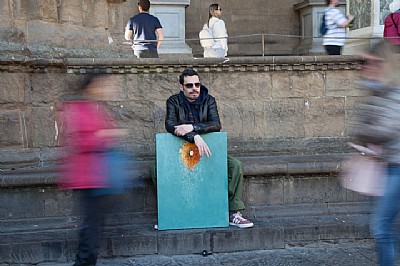 PER LA PRIMA VOLTA IN CENTRO A FIRENZE ART EXIBITION DI LAPO GARGANI ALLO STUDIO BONG