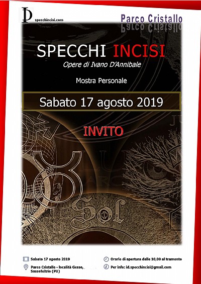 Specchi Incisi - Opere di Ivano D'Annibale
