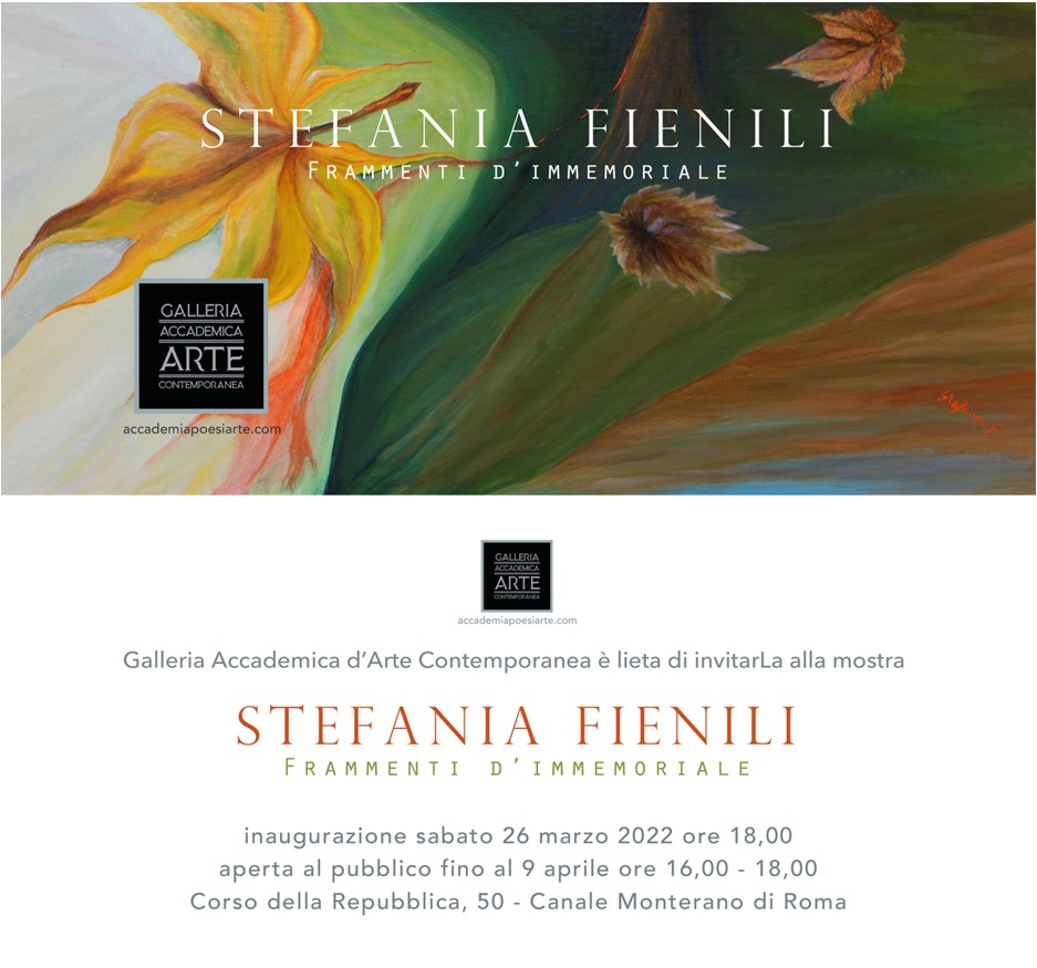 La Galleria Accademica presenta Stefania Fienili.
