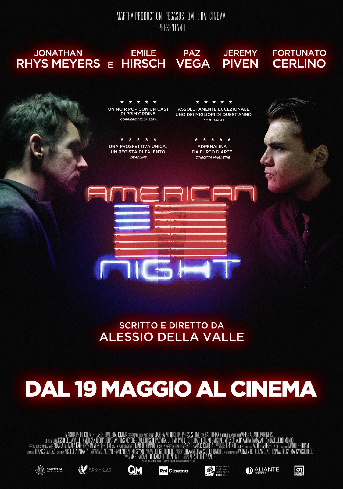 L#8217;ARTE CONTEMPORANEA PROTAGONISTA DEL FILM AMERICAN NIGHT