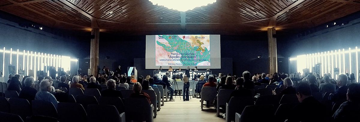 Annuale Internazionale Apollo dionisiaco invita poeti e artisti alla Biblioteca Nazionale Centrale di Roma