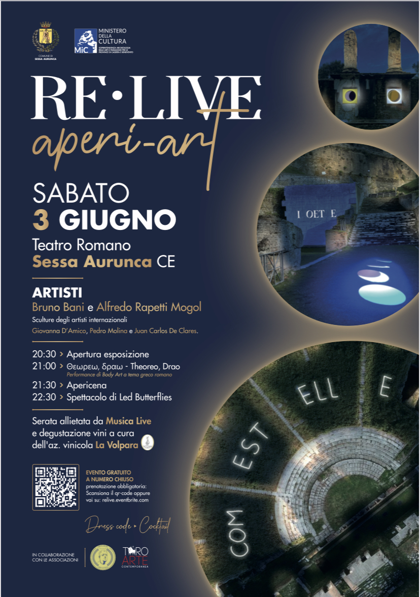 RE-LIVE al Teatro Romano di Sessa Aurunca
