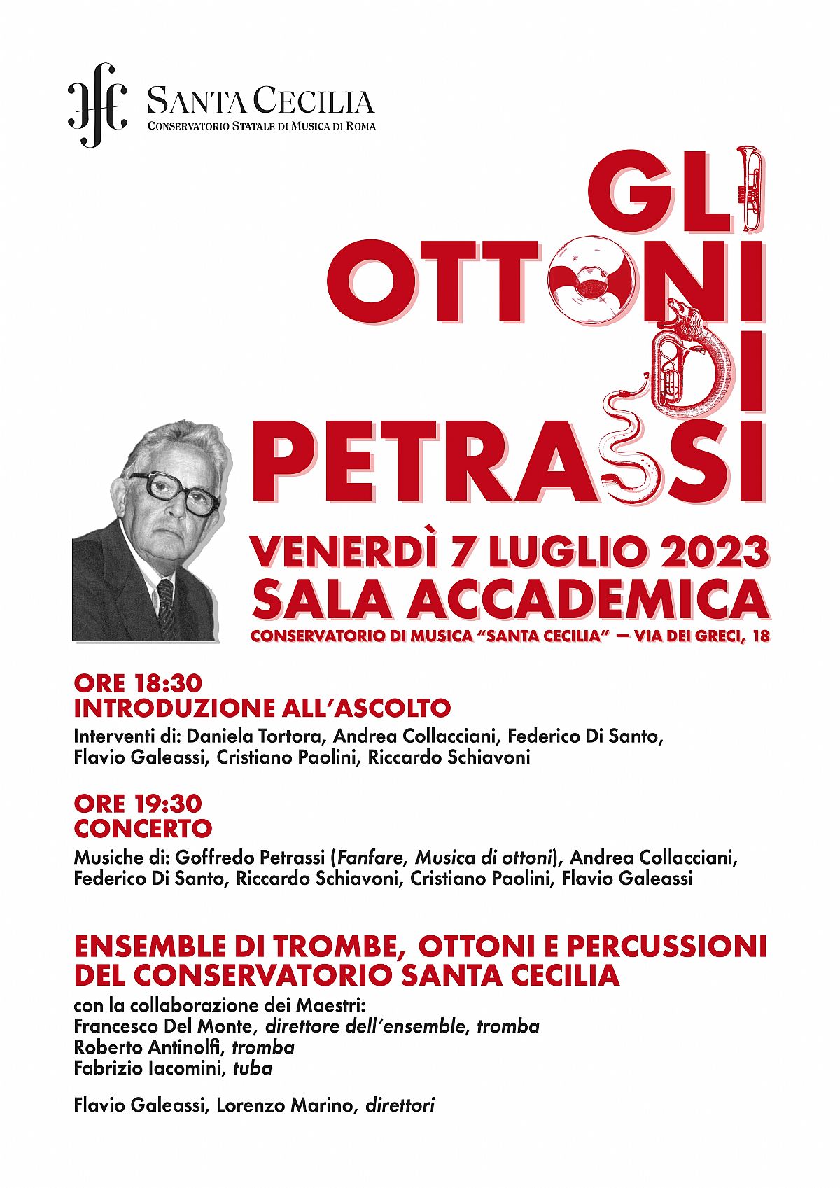 Concerto Gli ottoni di Petrassi