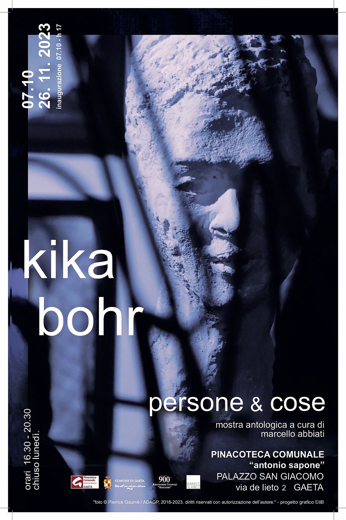 Mostra antologica PERSONE amp; COSE - Kika Bohr @ Pinacoteca Comunale di Gaeta