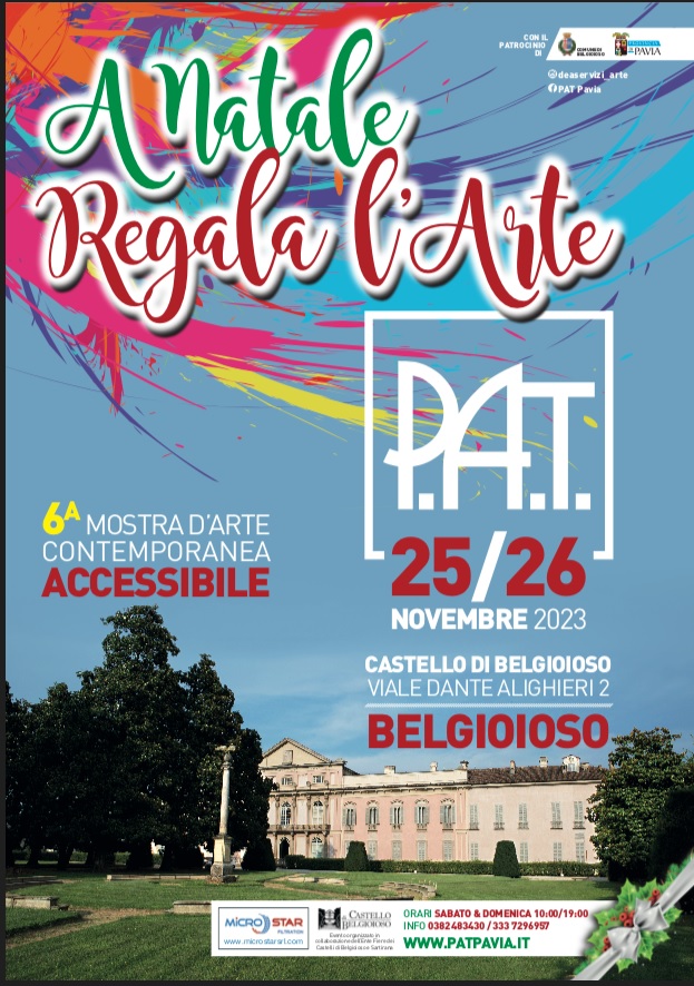 L#8217;arte accessibile al Castello di Belgioioso il 25 e 26 novembre