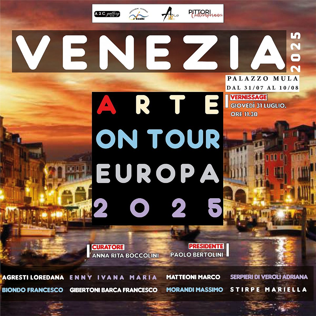 ARTE ON TOUR EUROPA 2025 - Venezia