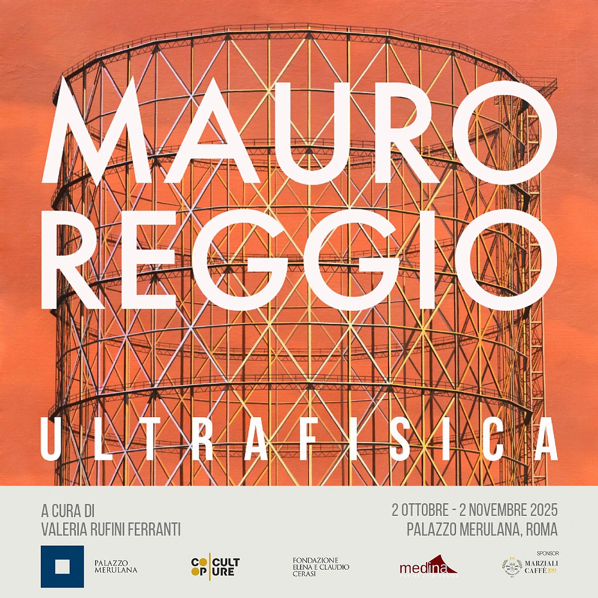 Ultrafisica, mostra personale di Mauro Reggio.