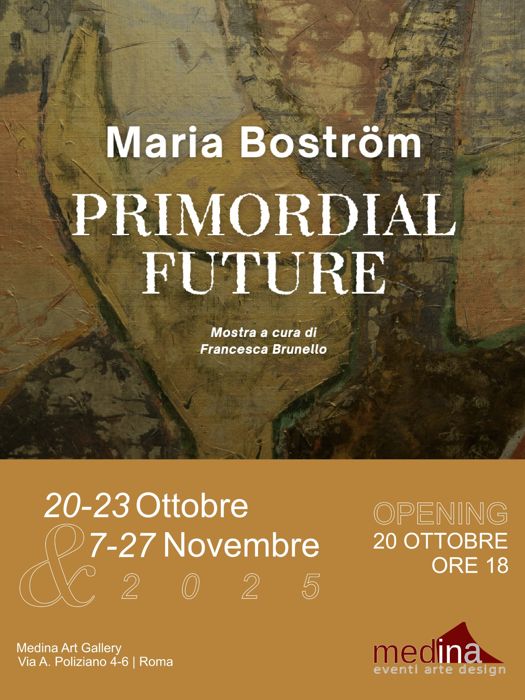Mostra personale di Maria Bostro#776;m PRIMORDIAL FUTURE