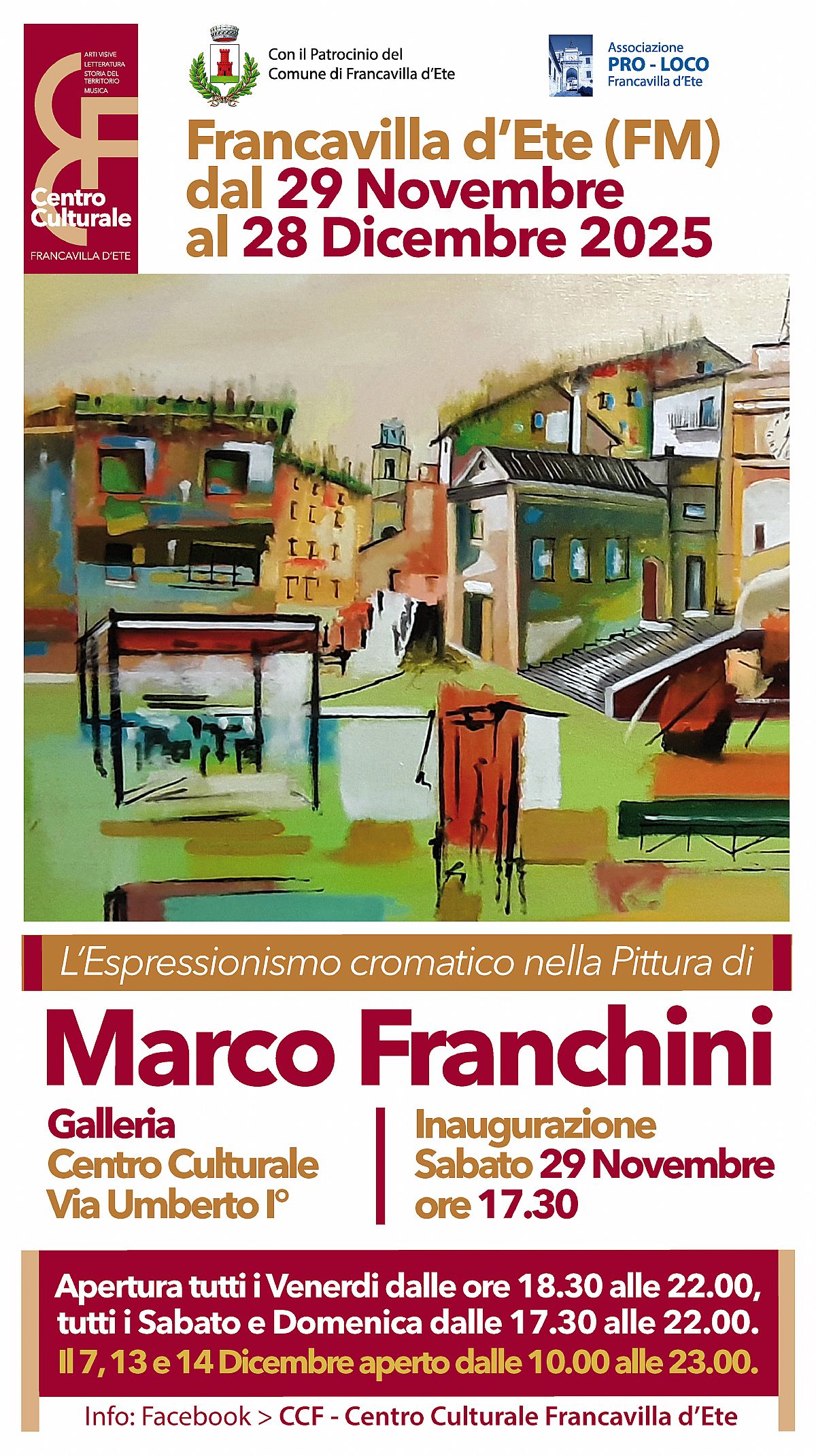 Mostra d'Arte di Marco Franchini