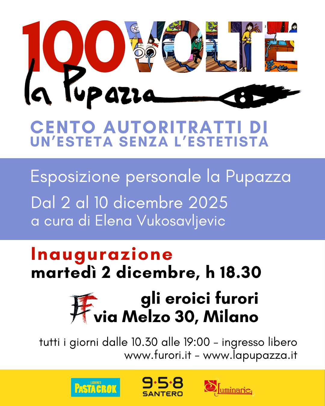 100 volte la Pupazza