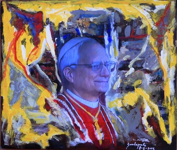 Dal primo ritratto alla Triade Sacra: Guadagnuolo racconta Papa Leone XIV