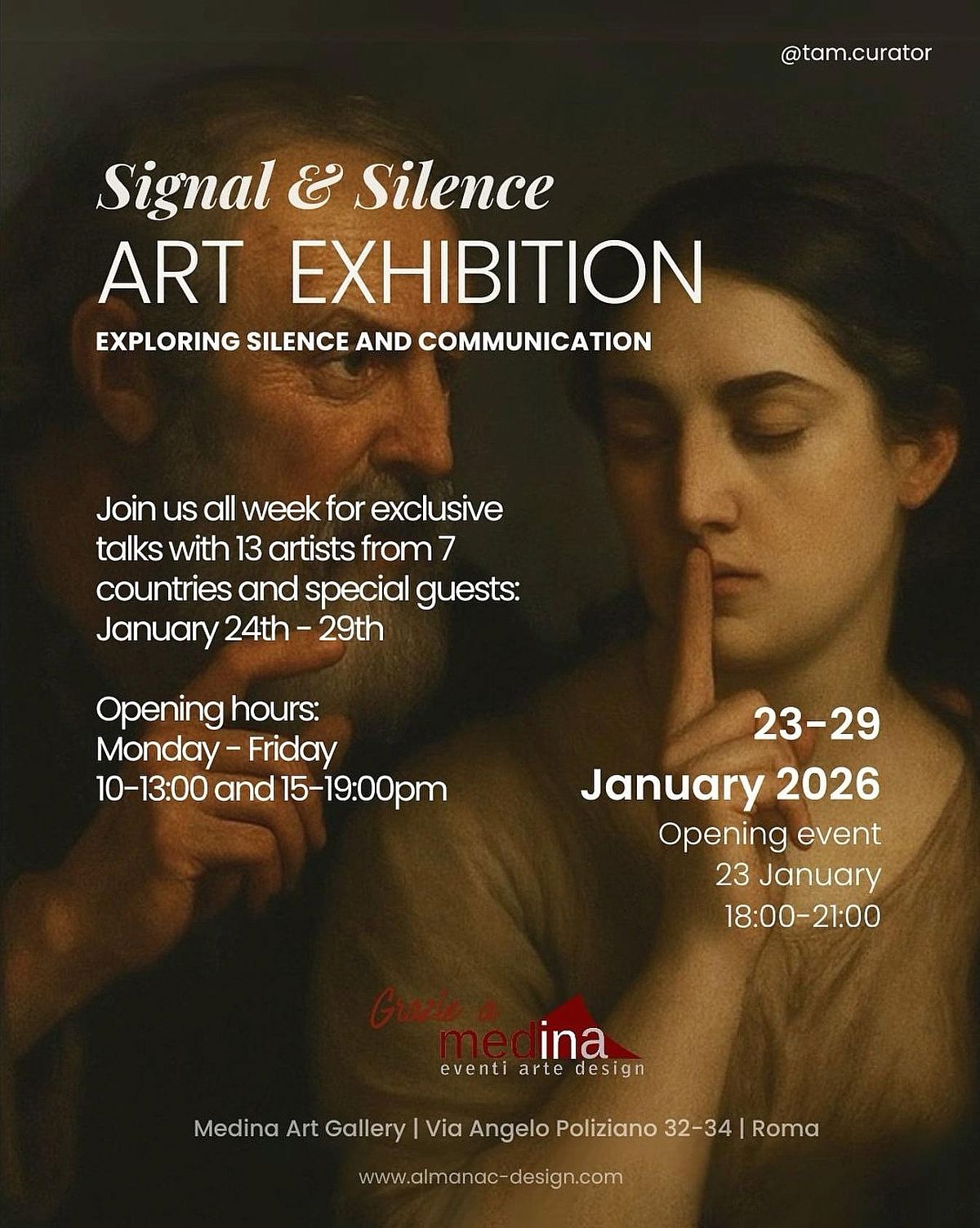 Mostra collettiva Signal amp; Silence by The Almanac Management