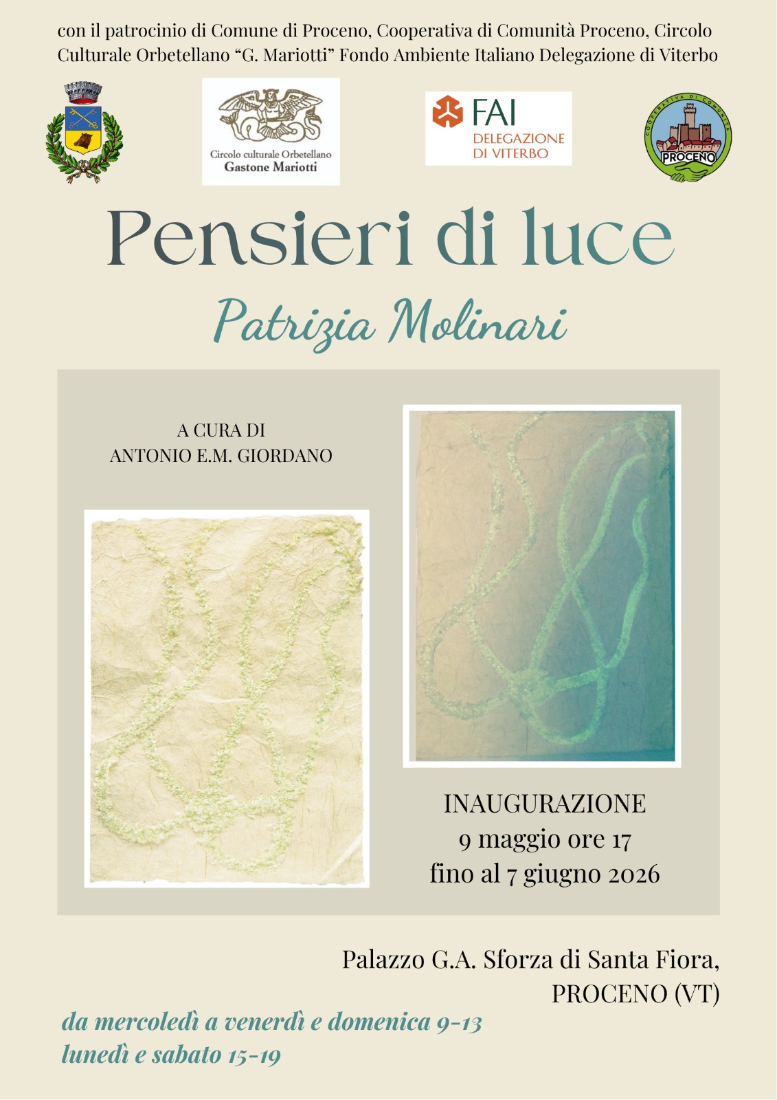 Pensieri di Luce: Patrizia Molinari