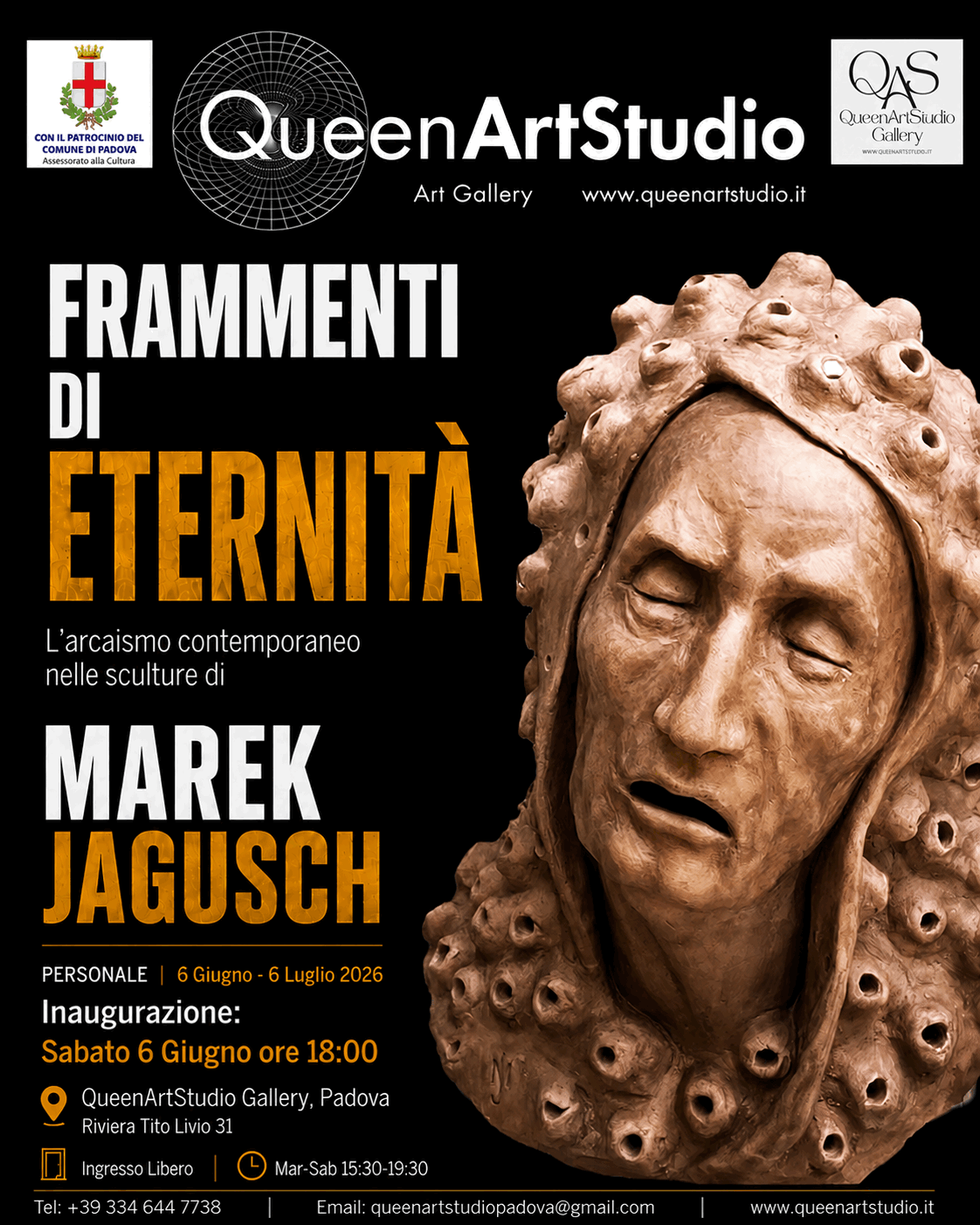 Frammenti di Eternit#224;, la mostra di Marek Jagusch a Padova