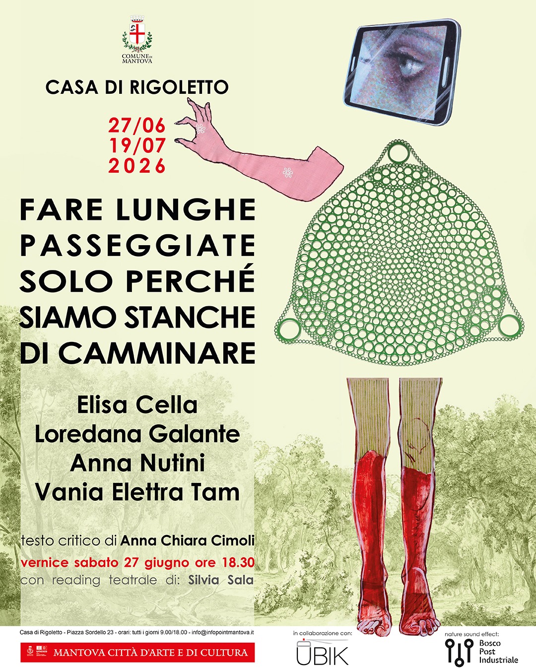 FARE LUNGHE PASSEGGIATE SOLO PERCH#201; SIAMO STANCHE DI CAMMINARE