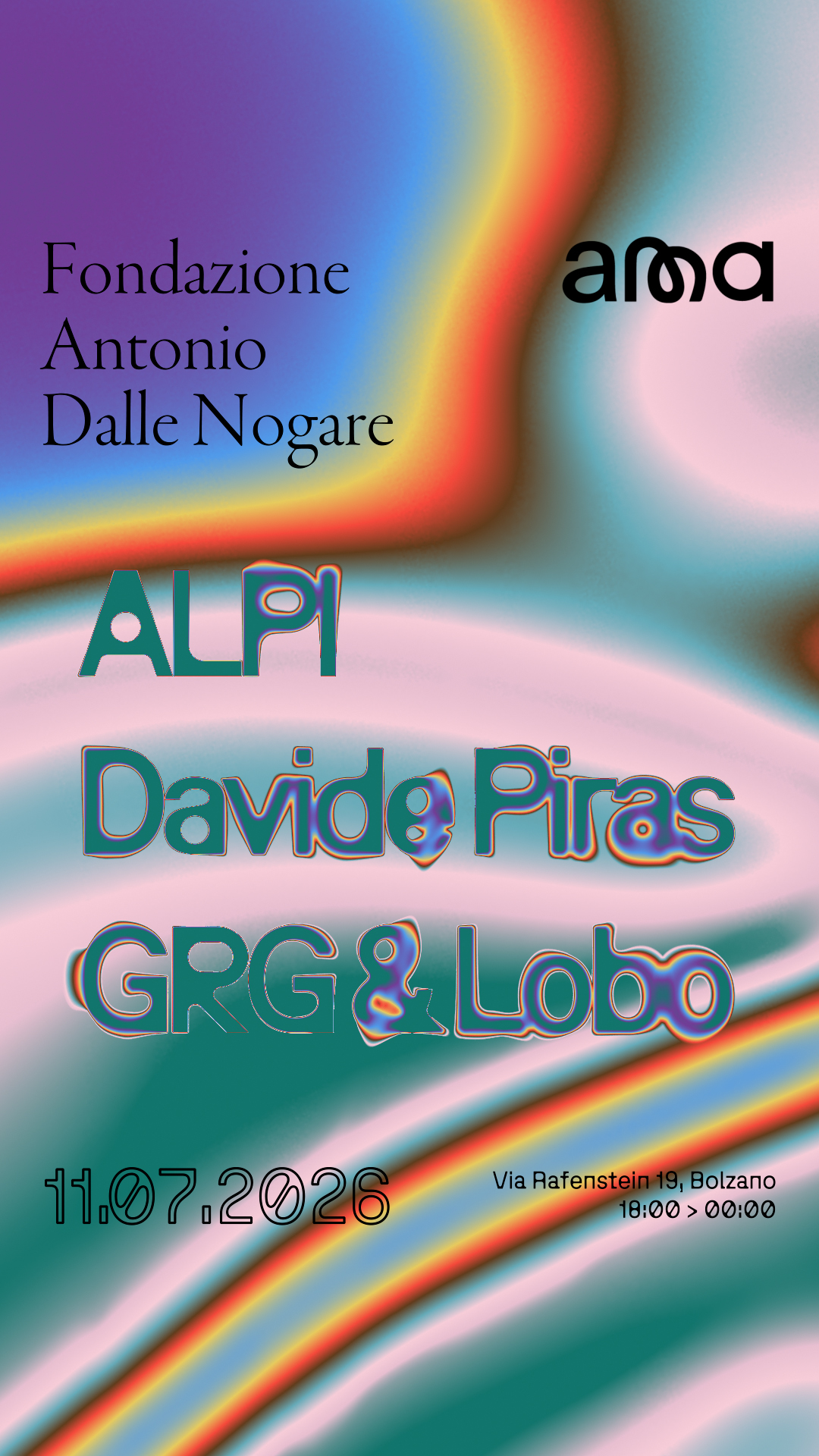 DJ SET  ALPI, Davide Piras, GRG amp; Lobo