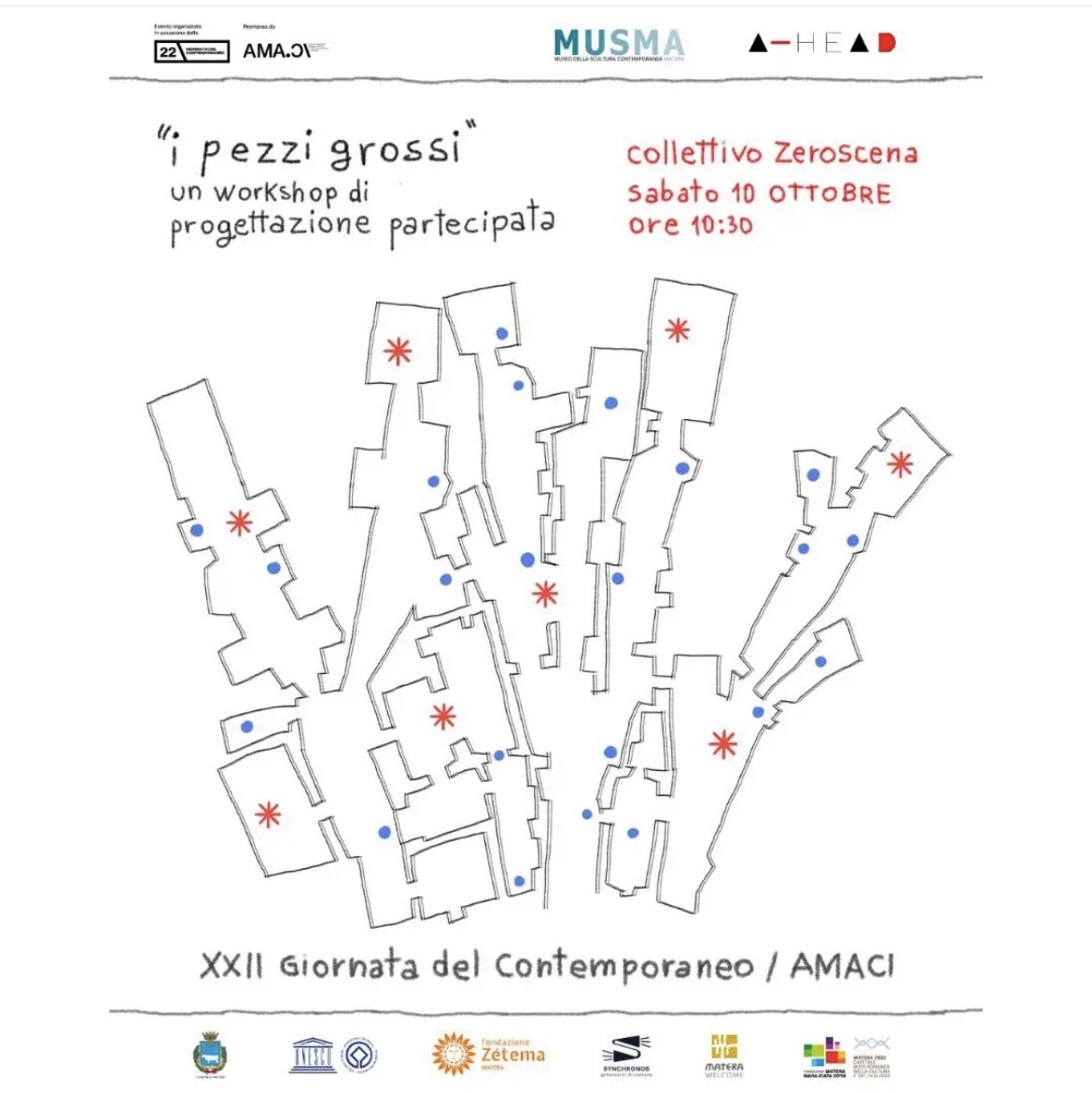 IL MUSMA CELEBRA LA XXII GIORNATA DEL CONTEMPORANEO CON IL PROGETTO PARTECIPATIVO I PEZZI GROSSI DEL COLLETTIVO ZEROSCENA